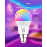 Smart LED Light Bulb Color Changing 9W 2 Pack Alexa Google Home Compatible
