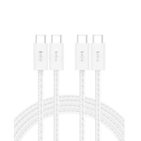 2 Pack 6.6FT USB C to USB C 60W Fast Charging Cable for iPhone Samsung Pixel iPad