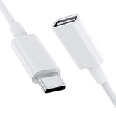 Usb C Extension Cable For Mag-Safe Charger Ps5 Controller Charging, 9V 3A Usb Type C Female To Male Extender Cord For Mag-Safe Charger Iphone16 /15/14/13 Pixel 8 Homepod White (3.3Ft/1M)