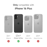 For Iphone 16 Plus Case With Magnetic Camera Slide Cover And Adjustable Kickstand, Compatible With Magsafe, Shockproof Bumper Case Slim Protective Cover For Iphone 16 Plus 6.7 Inch, Black