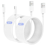2Pack 6Ft Car Carplay Cable For Apple Iphone 17 Pro Max/17 Air/16 Pro/15 Plus, Long Usb A To Usb C Carplay Charger Cord, Ipad Pro 12.9/11,10Th, Air 5Th/ 4Th,Ipad Mini 6Th Gen Charging Cable 6 Feet