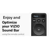 Replacement Vizio Backlit 5.1 Soundbar Remote for D51-H V51-H6 M51A-H6