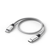 Usb C To Micro Usb Cable 1Ft, Micro Usb To Usb Type C Adapter Cable Braided Ma