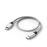 Usb C To Micro Usb Cable 1Ft, Micro Usb To Usb Type C Adapter Cable Braided Ma