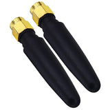 2-Pack 2.4Ghz Mini Wifi Antenna 2Dbi Fpv Antenna Omni Directional Sma Male Omni-Directional Small Pc Wifi Bluetooth Antenna Aerial Signal Booster Adapter Network Receive For Wireless Router