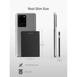 Slim Portable Charger With Built In Cable - Ultra Thin Power Bank Compatible With Iphone 15 Series Samsung Galaxy/Note Google Pixel And Other Android Usb-C Smartphones