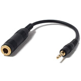 Genuine Adapter Cable Female 1/4" 6.3Mm To Male 1/8" 3.5Mm Plug For Headphones