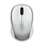 2.4G Wireless Led Silent Mouse - Noiseless And Silent Click Computer Mouse With Nano Receiver For Mac And Pc - Silver