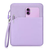 12.9-13 Inch Tablet Sleeve Case For 13 Inch Ipad Air M3 2025, 13 Inch New Ipad Pro M4/Air M2 2024, Ipad Pro 12.9 Inch, Surface Laptop Go 12.4", Galaxy Tab S8+/S9+ 12.4, Waterproof Bag Purple