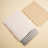 Slim Laptop Sleeve 13 Inch Compatible With New Macbook Air 13/ Macbook Pro 13 Color White