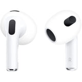 Fit In Case Ear Cover Eargel Ear Tips Compatible With Airpods 3, Anti Slip Earbud Covers Tips Compatible With Airpods 3, 6 Pairs White