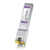 // + Module, Cat.6A/Cat7 Rj45 Connector, Up To 30M, 10Gbase-T Copper Transceiver Compatible For Cisco Sfp-10G-T, Ubiquiti Uf-Rj45-10G, Meraki, Fortinet, Netgear