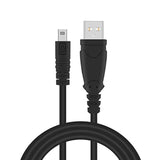 Usb Interface Transfer Charger Cable Compatible With Panasonic Lumix Camera Dm