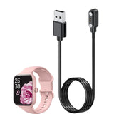 Smart Watch Charger For Toobur Idw16 2Ft/60Cm 2 Pin Usb Portable Magnetic Charging Cable Cord For Toobur Idw16 Smart Watch