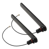 4G Ite Antenna 3Dbi U.Fl/Mhf1 Esp32-S3 Bluetooth Antenna 698-2700Mhz With 10Cm Cable For Cellular Mini Pcie Card,Network Card,Routers,Notebook,Pc Desktop,Ps4 Build,Lot Device,2 Pack