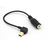 10Pin Mini Usb To 3.5Mm Microphone Mic Adapter Cable Cord For Gopro Hero 4/3/3+ Camera Mini Usb Plu