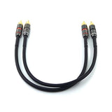 Rca To Rca Cable 1Ft Stereo Audio Cable,1Rca To 1Rca Cable Short Apply To With