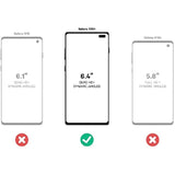 OtterBox Defender Series Screenless Edition Case for Galaxy S10+ (Only) - Case Only - Non-Retail Packaging - Big Sur (Pale Beige/Corsair)