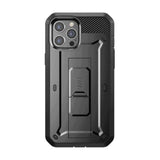 SUPCASE Unicorn Beetle Pro Series Case for iPhone 12 Pro Max (2020 Release) 6.7 Inch, Built-in Screen Protector Full-Body Rugged Holster Case(Black)