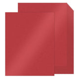 Red Shimmer Cardstock 8.5 X 11 Paper, 24 Sheets 80Lb Red Card Stock Printer Paper For Christmas, Invitations, Certificates, Valentines Day, Card Making