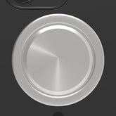 Ultra Thin MagSafe Grip: 10x Expandable, Removable for Wireless Charging, Steel