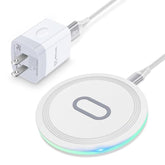 15W Wireless Charger Samsung S24 Ultra Charging Pad For Samsung Galaxy S24 S23 Fe S22 Ultra S21 S20 Note20 Z Flip/Fold 5 4 3,Google Pixel 8A 7A 8 7 6 Pro,Wireless Fast Charging Station With Qc Adapter