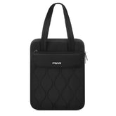 MOSISO 360 Protective Laptop Case 13.3 inch, 13-14 inch Puffy Laptop Sleeve Compatible with MacBook Air 13 13.6/Pro 13/14, HP Dell Acer ASUS, Gourd Shaped Quilted Bag with Pockets&Handle&Belt, Black