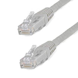 3Ft Cat6 Ethernet Cable - Gray Cat 6 Gigabit Ethernet Wire -650Mhz 100W Poe++