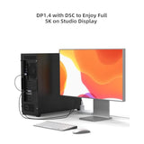 Displayport To Usb C Cable 4K 60Hz, 6.6Ft Unidirectional Displayport Source To