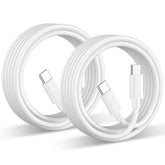 240W Usb C To Usb C Cable (3.3Ft 2Pack), Usbc To Usbc Fast Charging Cable Braided Type C Charger Cord For Iphone 16 15 Pro Max Plus, Macbook Pro/Air, Samsung Galaxy S25 S24 Ultra, Ipad Pro