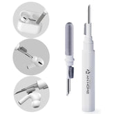 Anhome Airpod Cleaner Kit Cleaning Tool 3 In 1 For Airpods Iphone Earbud Case With Soft Brush Flocking Sponge Clean, Multi-Function Cleaners Pen Ear Bud Air Pod Pro Headphone Phone Speaker Earbuds