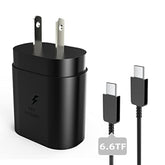 Usb C Charger Fast Charging(6.6Ft) Super Type C Cable Android 25W Watt Pd Box Cell Phone Wall Block Adapter Cord Power Compatible For Samsung Lg Galaxy Note S9 S8 S20 A71 S10 S21 Ultra Plus