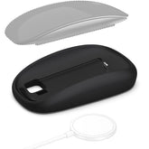 Magic Mouses Charger Base Wireless Charging Dock For Apple Magic Mouse 2 (Lighting), Ergonomic Wand Mouse Grip With Magsafe Charging Support (Black),Charger And Mouse Not Included