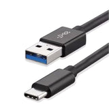 High-Speed 10Gbps Usb-C To Usb-A Data Transfer Charge Cable For Samsung T7 T9, Sandisk, Crucial X9 X6, Western Digital, Ssd Drives, Pc, Laptop, Iphone 15 16, Lg, Samsung, Pixel, Motorola, Gopro