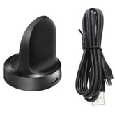 Replacement Charging Cradle for Samsung Gear S3 Classic/Frontier Smartwatch Black