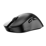 Aj179Pro Paw3395 26000 Dpi Gaming Mouse, 8000Hz Polling Rate, 58G Ultra-Light, Tri-Mode (2.4G/Wired/Bluetooth 5.2), Magnetic Rgb Charging Dock, Ergonomic Right-Hand Design, Black