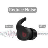 Replacement Memory Foam Earbuds Tips For Beats Fit Pro Earbuds, 12 Pcs (S/M/L), Black