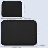 Elastic Laptop Case 13-14 Inch Sleeve With Small Case, Neoprene Rainproof & Shockproof Cover For Macbook Pro 14" M3 M2 M1 And 13.3" Macbook Air/Pro,Xps 13/14 & Most 13"-14" Notebooks?Black