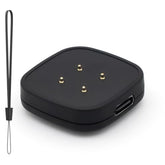 Charger Adapter For Fitbit Sense 2 / Sense/Versa 4 / Versa 3, Portable Wireless Charging Cable Converter Dock Station Compatible With Fitbit Versa 4/3 / Sense 2 / Sense Smartwatch