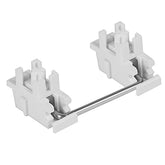 White Plate Mount Stabilizers 2U 6.25U 7U For Cherry Mx Compatible Mechanical Keyboards (Durock White Plate Mount 60/87 Keyboard Kit)