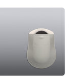 kwmobile Stick-on Holder for Apple Magic Mouse/Logitech Pebble/Samsung Mouse Slim - Storage for Laptop Tablet - Pouch for Mouse Grey