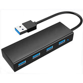 Usb 3.0 Hub 4-Port 5Gbps, Usb Splitter Expander For Macbook, Laptop, Xbox, Fla