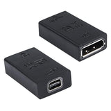 8K Mini Displayport To Displayport Converter Adapter,Mini Dp Female To Dp Fema
