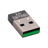 Usb Dongle Signal Mouse Receiver Adapter Replacement For Razer Deathadder V3 Pro Wireless Gaming Mouse (Black)