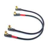 '-061 90 Degree Right Angle Rca Cable Male To Male Subwoofer Cable Digital Coax