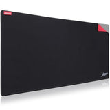 OCPC Jacquard Gaming Mouse Pad – Extra Large XL 900x400x3mm Desk Mat with Textured Fabric Surface, Non-Slip Natural Rubber Base, Water-Repellent – Black