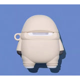 For Airpods Pro Cover,Cute 3D Cartoon Luxury Trendy Cute Fancy Funny Aesthetic For Girls Boys Men Teen Kids, Soft Silicone Fashion Character Skin Shark Cases (Hoodie Shark, Airpods 4)