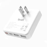 Flat Usb C Wall Charger, 34W 4-Port Slim Usb Wall Charger, Fast Charging Block With 20W Port Power Delivery And Dual Type-C For Iphone 16/15/14/13/12/11/Pro Max/Xs/Xr/8/7,Tablets