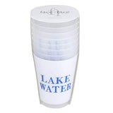 Santa Barbara Design Studio Face to Face Frost Flex Cups - Lake Water (Pack of 8)