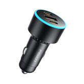 60W 3-Port Usb C Car Charger - Pd30W & Qc3.0 Fast Charging, Multi Device Compatible, Led Indicator, Durable Design, Safety Certified For Iphone 16/15/14/13/12 Series